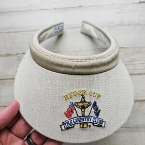 Women's Golf Visor THE COUNTRY CLUB BROOKLINE 1999 Ryder Cup - Imperial